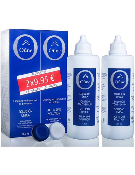 OUNE SOLUCION UNICA 2X360 ML