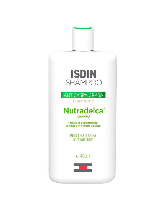 ISDIN SHAMPOO ANTICASPA GRASA NUTRADEICA 1 ENVASE 400 ML