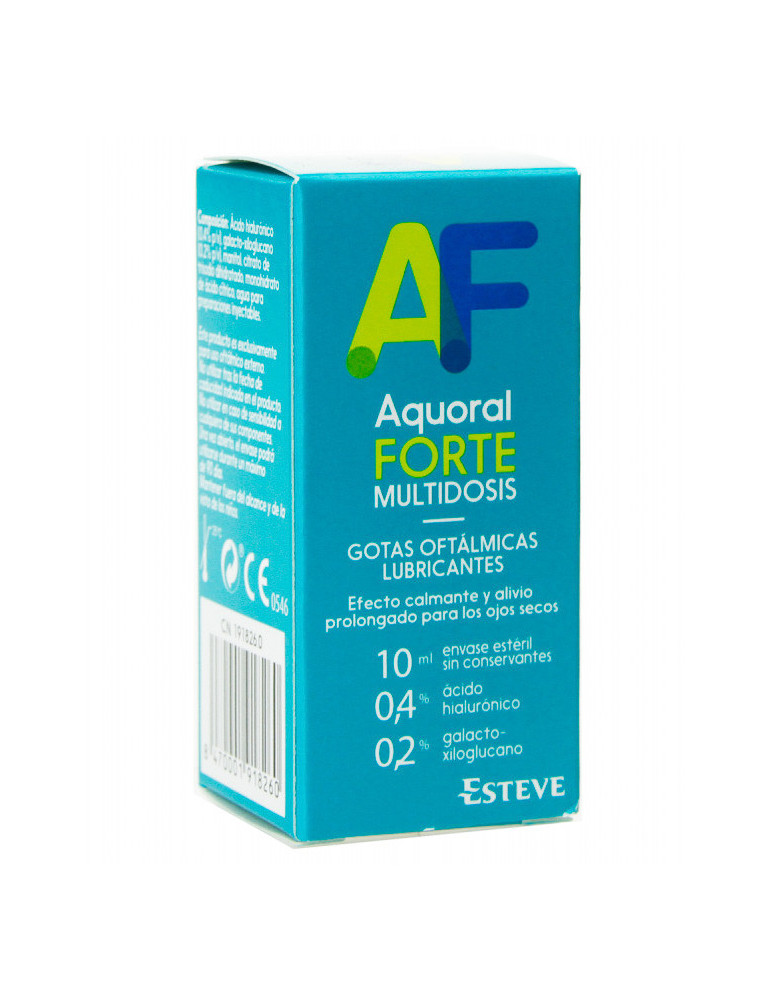 AQUORAL FORTE MULTIDOSIS GOTAS OFTALMICAS ESTERI 10 ML