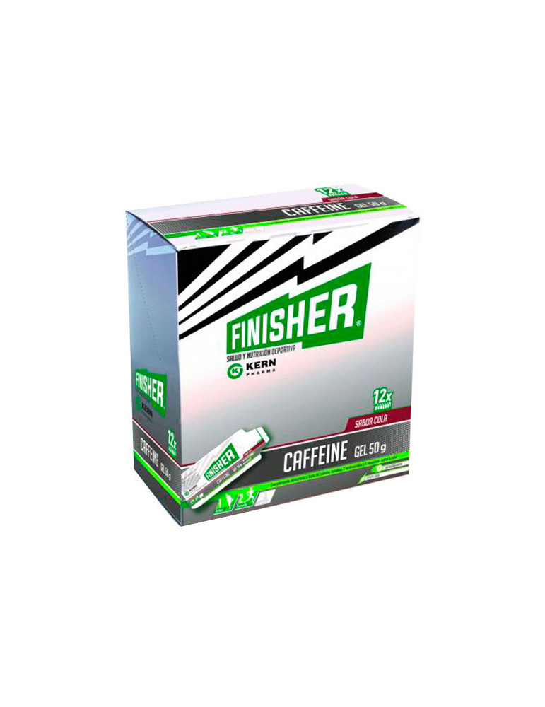FINISHER CAFFEINE 12 SOBRES 50 G SABOR COLA