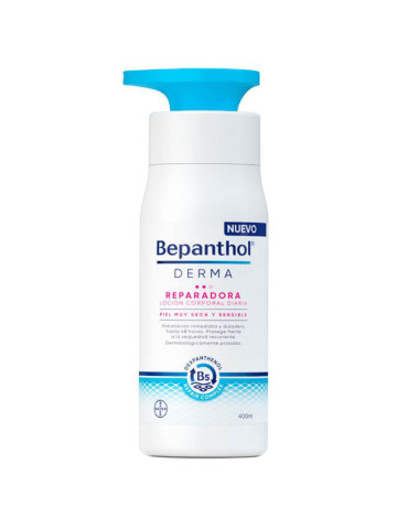 BEPANTHOL DERMA REPARADORA LOCION CORPORAL DIARIA 1 ENVASE 400 ML