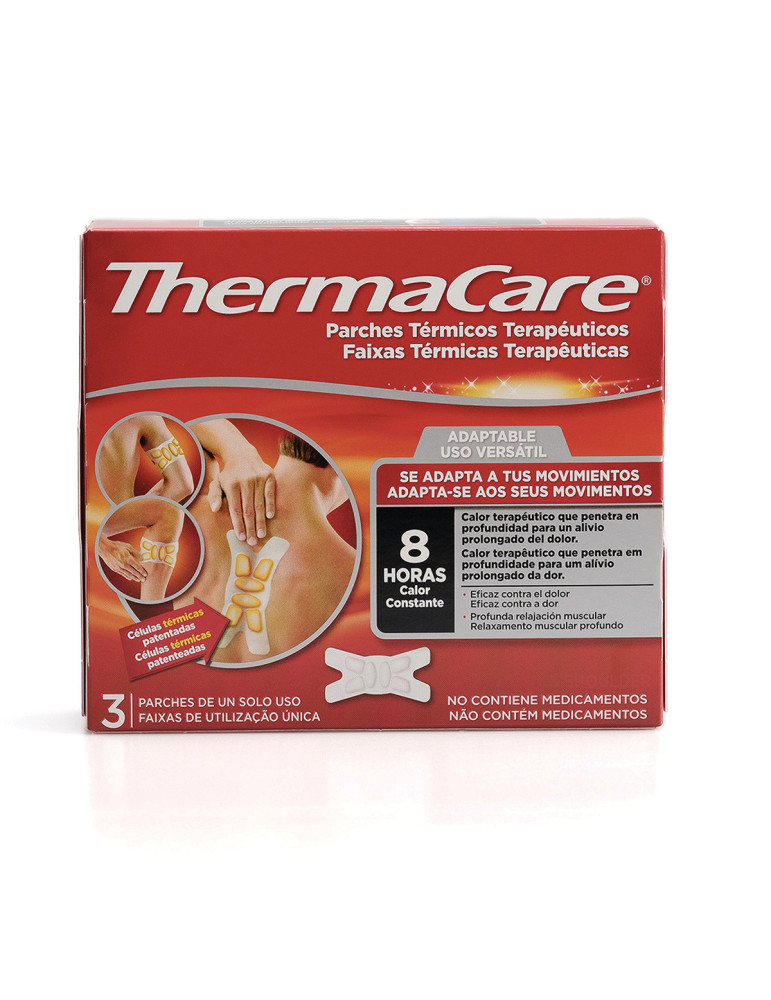 THERMACARE PARCHES TERMICOS MARIPOSA ADAPTABLES 3 PARCHES