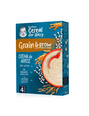GERBER CREMA DE ARROZ 1 ESTUCHE 250 G