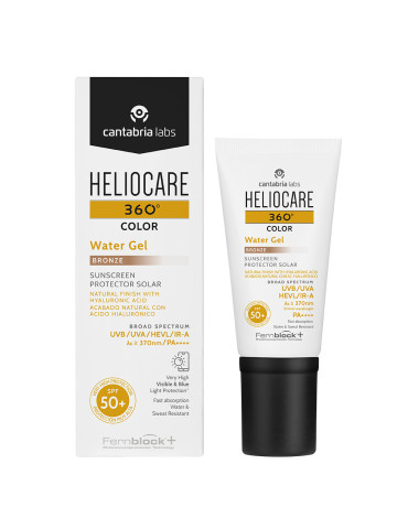 HELIOCARE 360º COLOR WATER GEL BRONZE SPF 50+  50 ML