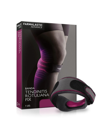 FARMALASTIC BANDA TENDINITIS ROTULIANA FIX ADVANCE TECH 1 UNIDAD TALLA UNICA