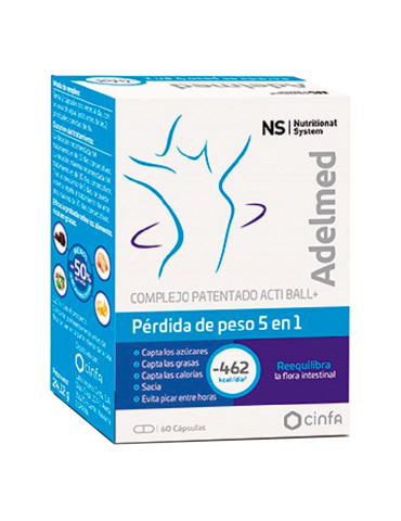 NS ADELMED 60 CAPSULAS