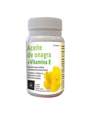 ACEITE DE ONAGRA + VITAMINA E EL NATURALISTA 90 PERLAS
