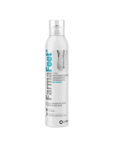 FARMAFEET SPRAY ANTITRANSPIRANTE DESODORANTE PIES 1 ENVASE 150 ML
