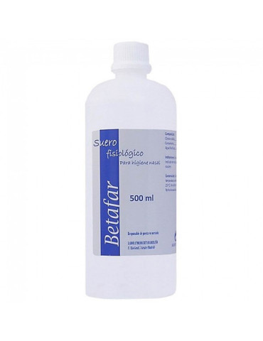 BETAFAR SUERO FISIOLOGICO 1 ENVASE 500 ML