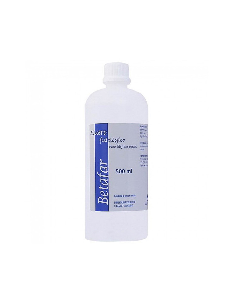 BETAFAR SUERO FISIOLOGICO 1 ENVASE 500 ML