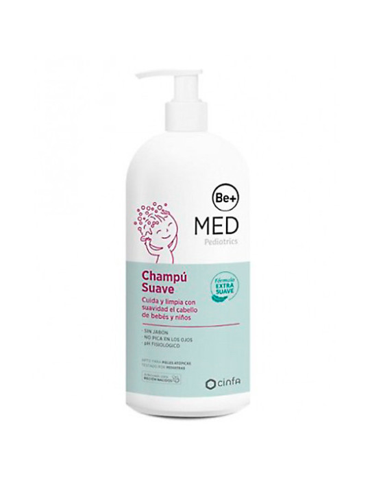 BE+ MED PEDIATRICS CHAMPU SUAVE 1 ENVASE 300 ML