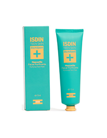 ISDIN TEEN SKIN ACNIBEN MASCARILLA FACIAL PURIFICANTE 1 ENVASE 75 ML