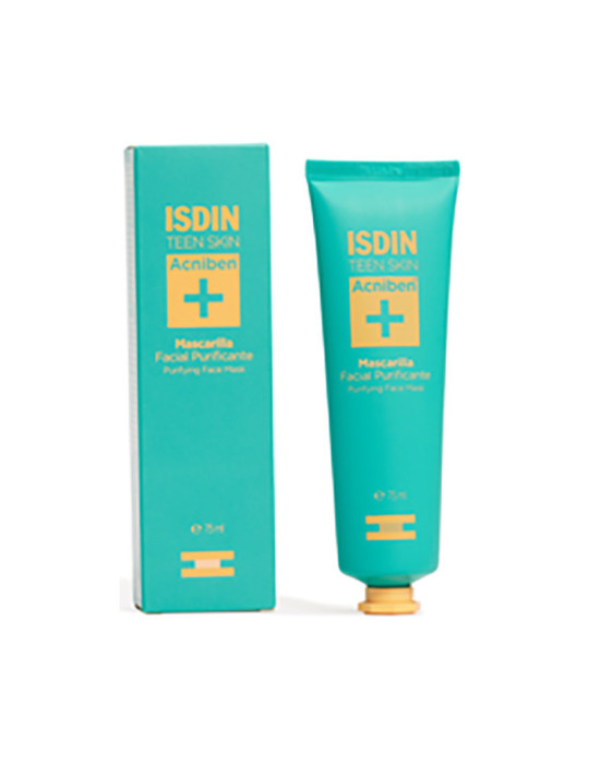 ISDIN TEEN SKIN ACNIBEN MASCARILLA FACIAL PURIFICANTE 1 ENVASE 75 ML