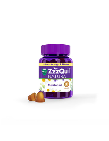 ZZZQUIL NATURA MANGO 30 GUMMIES