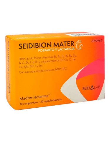 SEIDIBION MATER 30 CAPSULAS DURAS + 30 CAPSULAS BLANDAS