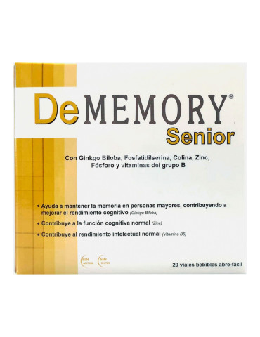 DEMEMORY SENIOR 20 VIALES